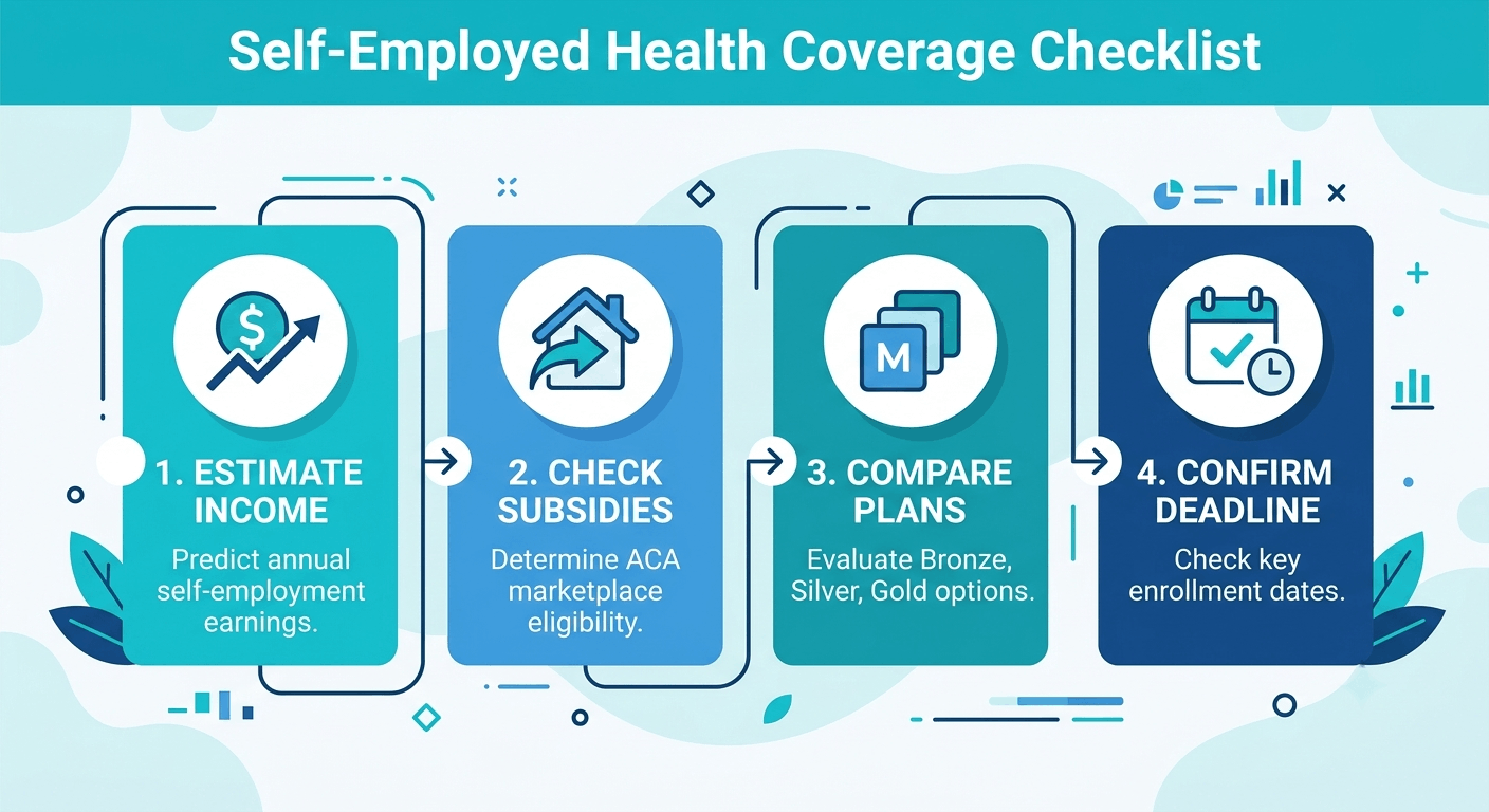 Self-Employed Health Coverage Checklist
